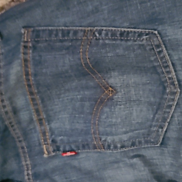 LEVIS MENS BLUE 514 JEANS SIZE 32 x 30 - Picture 8 of 11